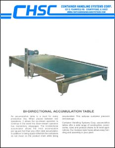 BiDi / Accumulation Table Brochure